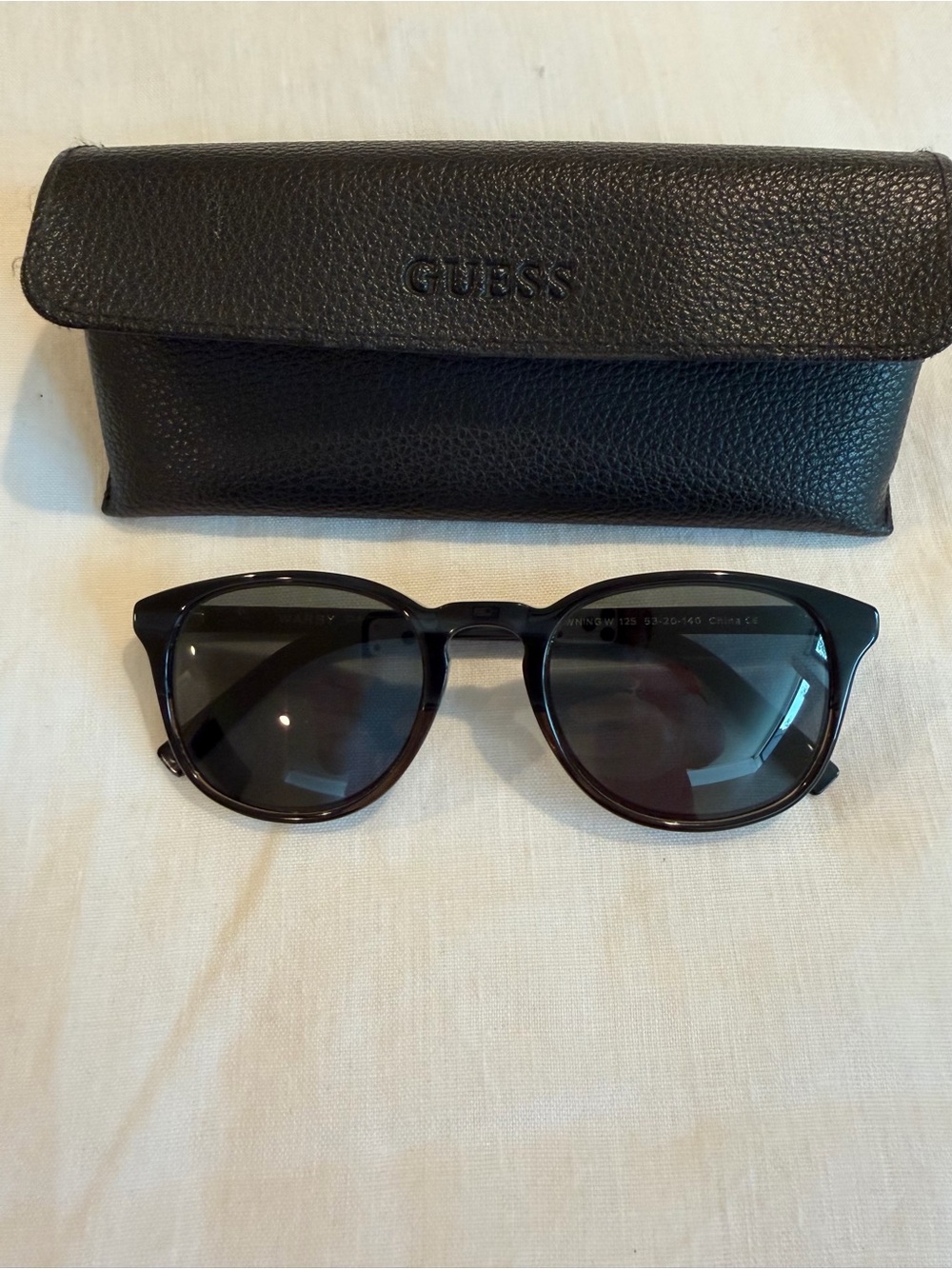 Warby Parker Black Men’s Glasses Temple Arm